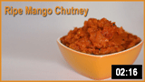Ripe Mango Chutney
