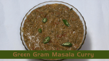 Green Gram Masala Curry