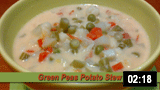 Green Peas - Potato Stew 