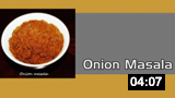 Onion Masala 