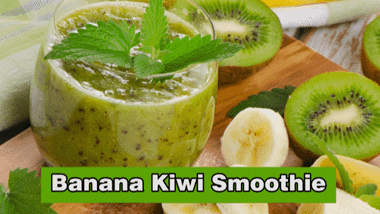 Kiwi Banana Smoothie 