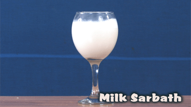Milk Sarbath / Paal Sarbath