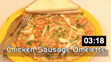Chicken Sausage Omelette 