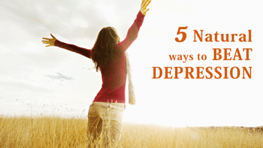 <p>5 Natural Ways to Beat Depression<br> October 10th is World Mental Health Day
