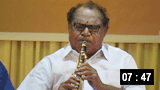 Clarinet Recital by Sangitha Kalanidhi AKC Natarajan - Performance : 10