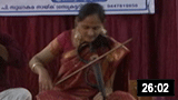 Violin Solo performance by Roopa Revathi – part 3 