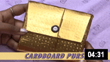 Cardboard Purse 