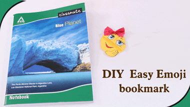 DIY Easy Emoji Bookmark