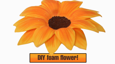 DIY Foam Flower 