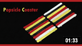 Popsicle Coaster 