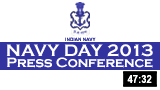 Navy Day 2013 – Press Conference 
