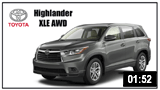 Toyota Highlander XLE AWD 