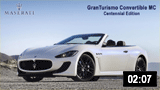 Maserati Granturismo Convertible MC 