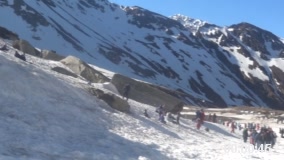 Snow Point at Rohtang Pass | Himachal Pradesh 